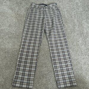 Hollister plaid trousers